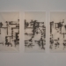 3x encre sur papier chinois 46x65cm